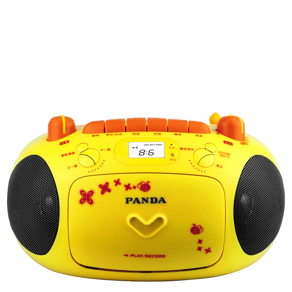 

Panda CD-201 tape recording CD U disk SD card TF card player with remote control radio