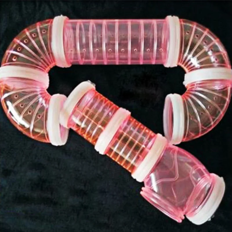 

New 2.36 Hamster External DIY Pipeline Tunnel Fittings Tube Exercise Cage Parts