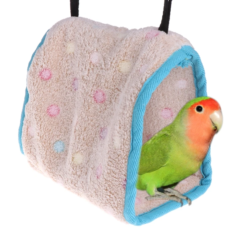 Winter Warm Bird Nest House Bird Warm Hut Cage For Parrot Macaw