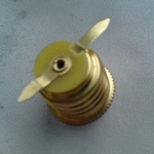 1000 шт. Медь E17 круглые светодиодные лампы свет розетка с 2 средства ухода за кожей стоп