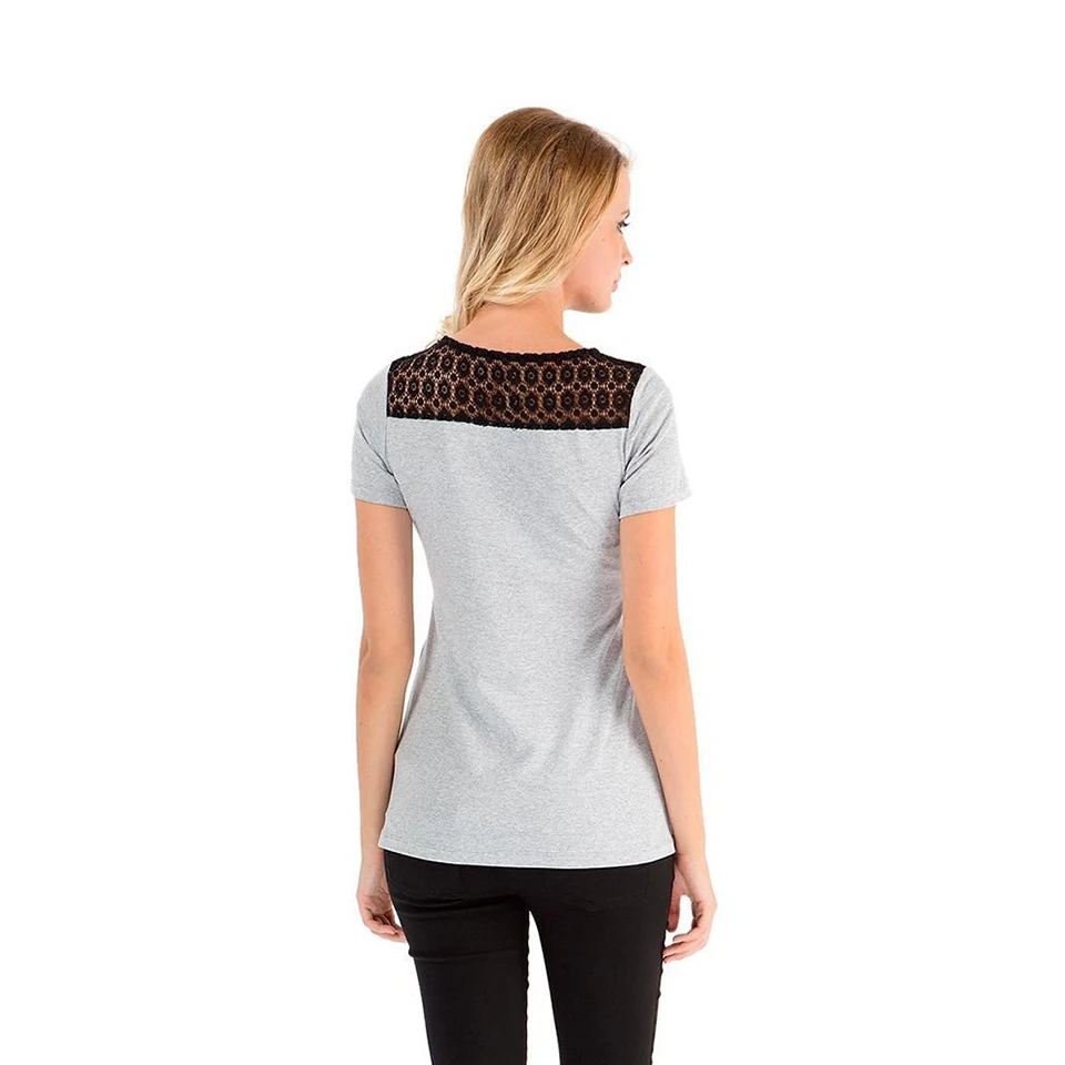 Women Pregnancy Clothes Maternity Clothing Breastfeeding Tee Nursing Tops Short Sleeved T-shirt Multi-functional Mother Tshirt