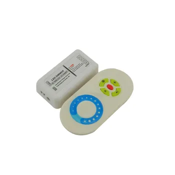 

1X Newest 5keys touch RF single color led controller DC12~24V input free shipping