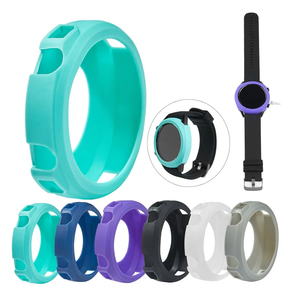 

2019 Fashion Durable Soft Ultra-Slim TPU Protection Silicone Full Case Cover For Huawei Watch GT Colorful Sports Watch Cases