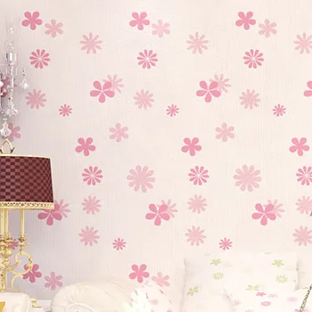 

Korean small Suihua garden non-woven wallpaper bedroom warm romantic wedding room livingroom children'sroom wallpaper background