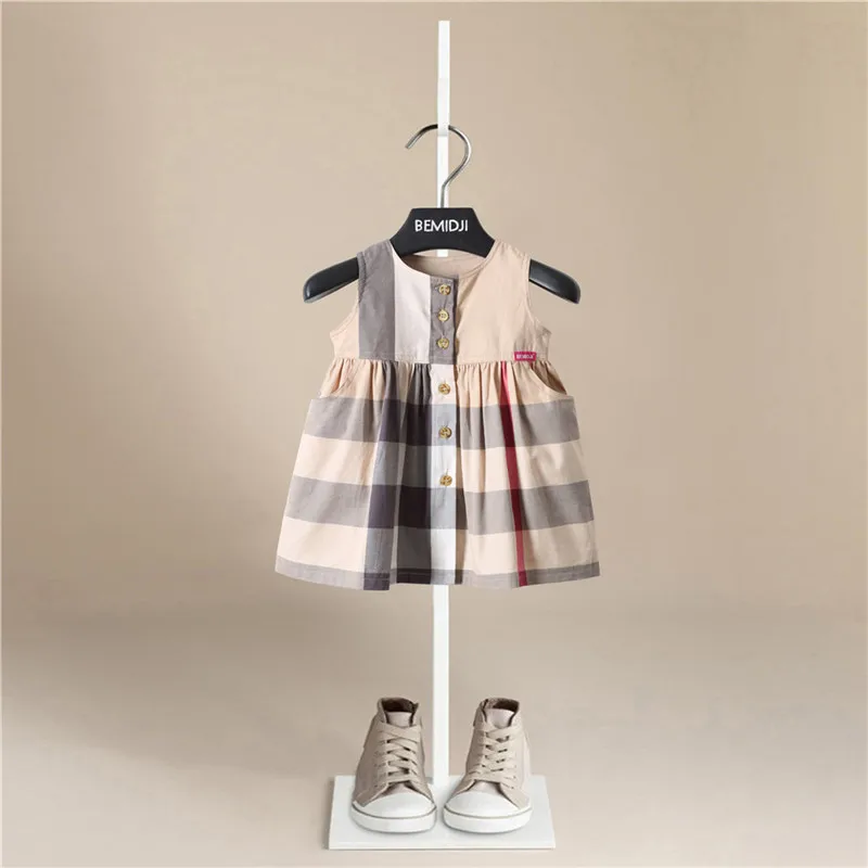 

Summer Sleeveless Dress for Girls Party Vestido Baby Princess Formal Dresses Hot Sale Bebes Dress for Girls Clothes