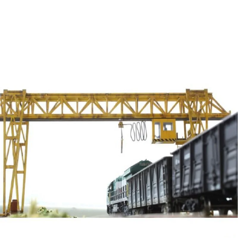 

1:87 scale model crane plastic exquisite model for train railroad scene layout high quality