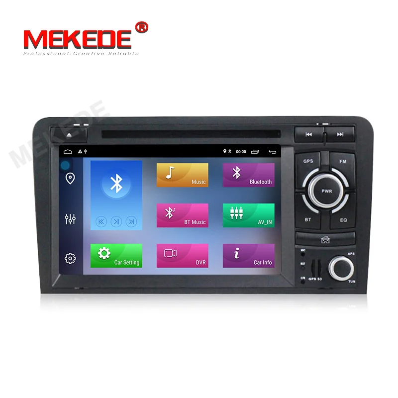 MEKEDE 4G HD Android 9 автомобильный DVD gps для Audi A3 8P 2003-2012 S3 2006-2012 RS3 Sportback 2011 мультимедийный плеер стерео радио