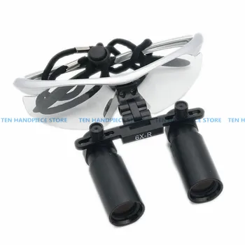 

2018 good quality 6 times surgical magnifying glass dental loupes Surgical plastic surgery ENT dental examination suture