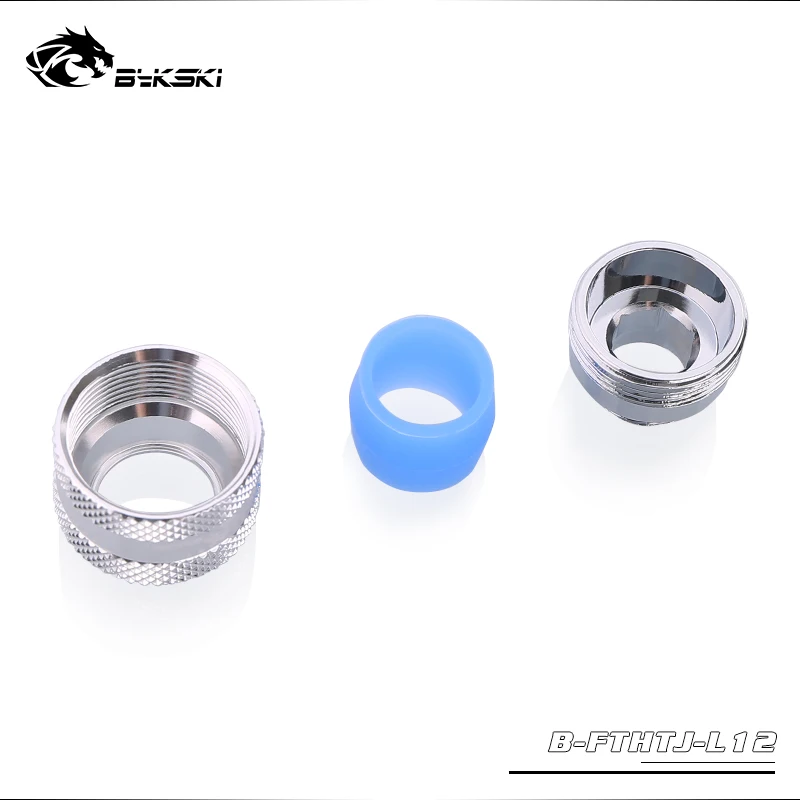 BYKSKI 8 шт./партия OD12mm/OD14mm/OD16mm усиленный анти-ВЫКЛ резиновый ручной компрессионный медный фитинг G1/4 'использование для жесткой/жесткой трубки