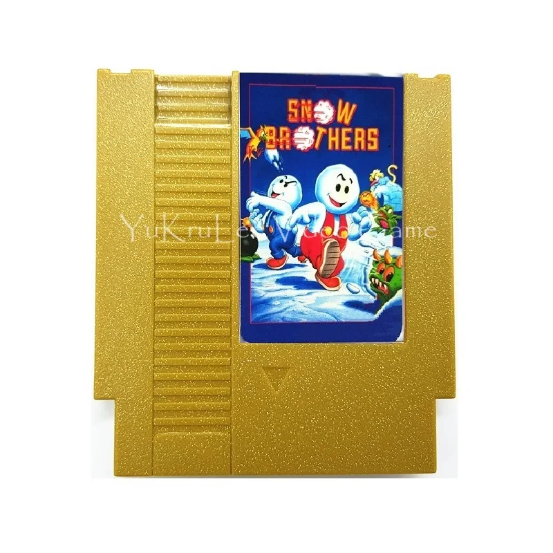 

Snow Brothers Video Game Accessories Card for 72 Pin Entertainment System Console EU/US Universal Version