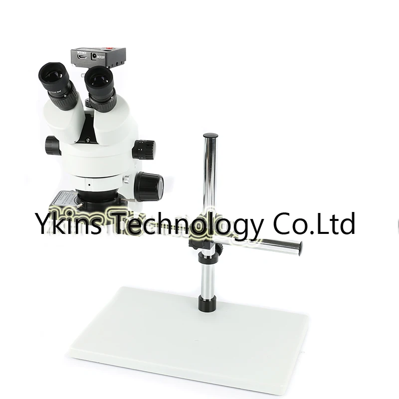 

16MP Microscope + 7-45X Welding Trinocular Stereo Microscope HDMI 16MP Digital Electronic Camera Repair Mobile Phone Tool