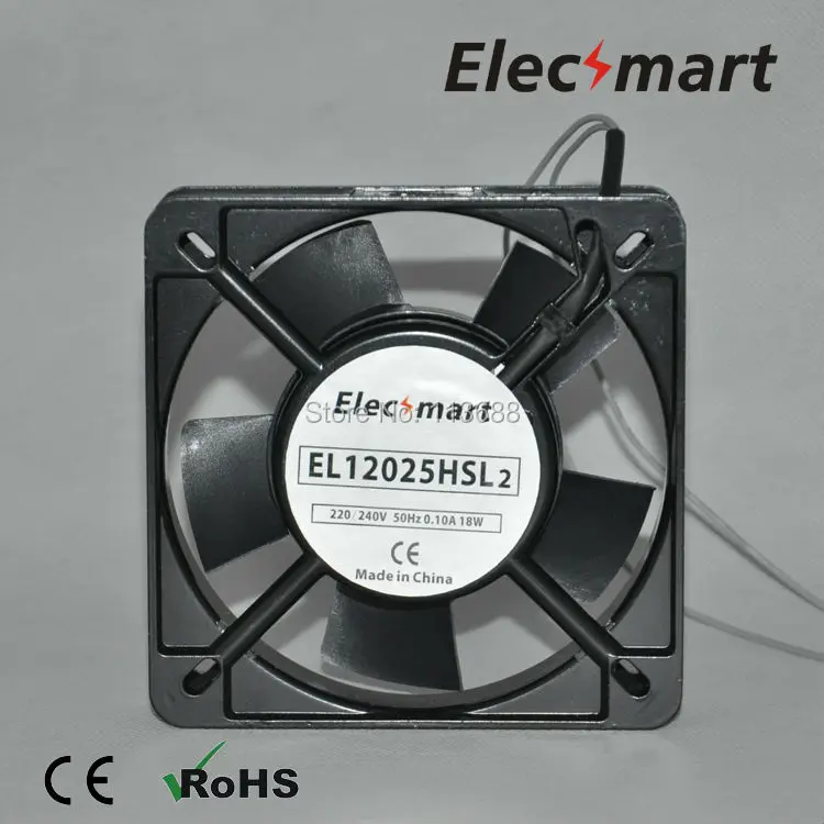 

AC220V 120mm*120mm*25mm 2 Pin Connector Cooling Fan for Computer Case CPU Cooler Radiator