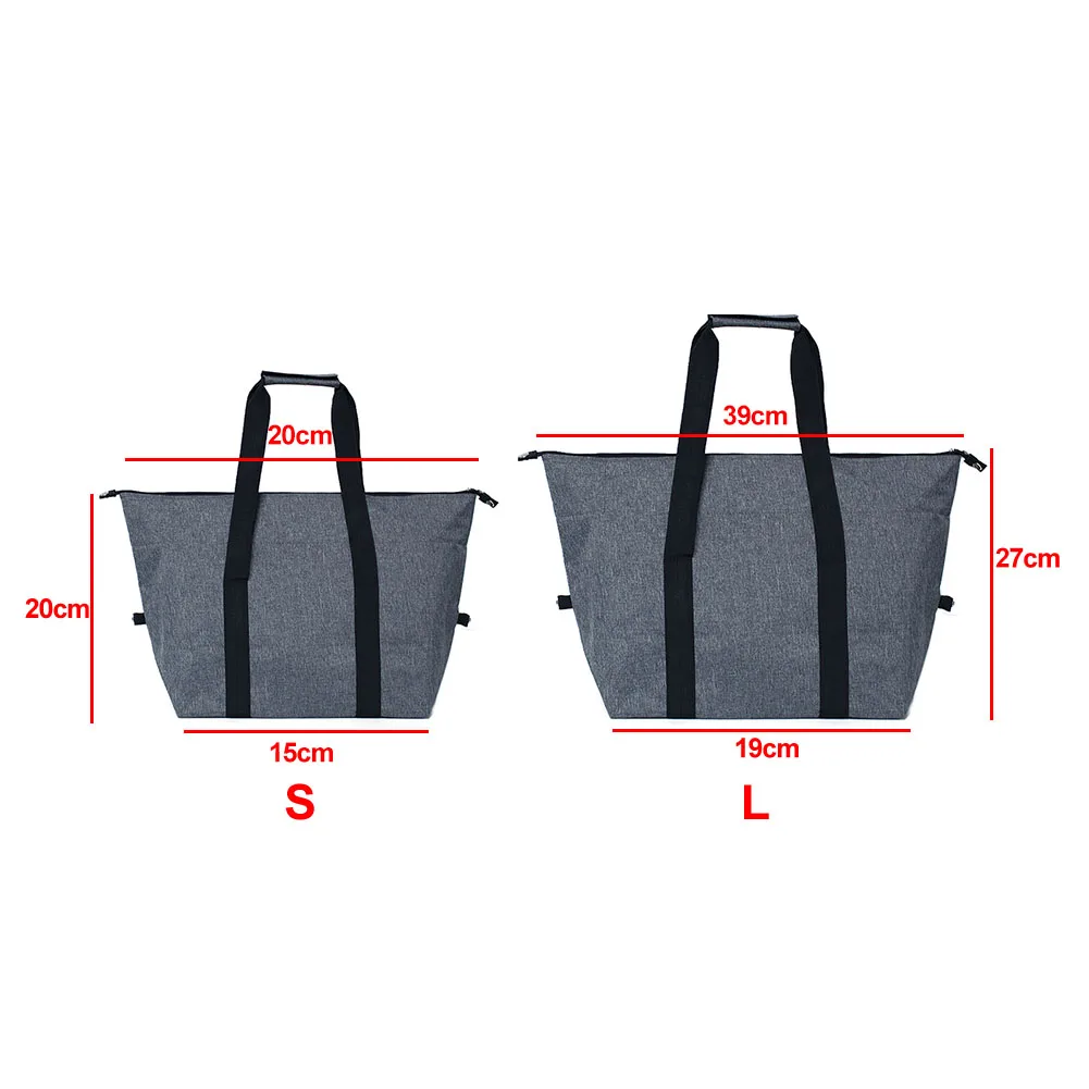 Изолированный многоцелевой многоразовый Переносные сумки-холодильник Ice Pack большой емкости для активного отдыха прочный с ремешком ткань Оксфорд