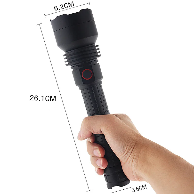 CREE XHP50 фонарик высокой мощности тактический светодиодный лампа 18650 или 26650
