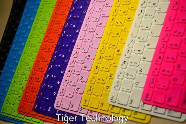 Цветная клавиатура кожного покрова Защитная пленка для Dell Inspiron N5110 M511R M5110