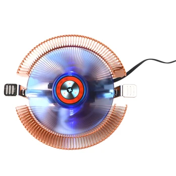 

CPU Cooler Fan 12V Hydraulic Bearing Heatsink Fan Computer PC Case Air Cooling Radiator for Intel 775 1150 1155 1156 AMD754 939