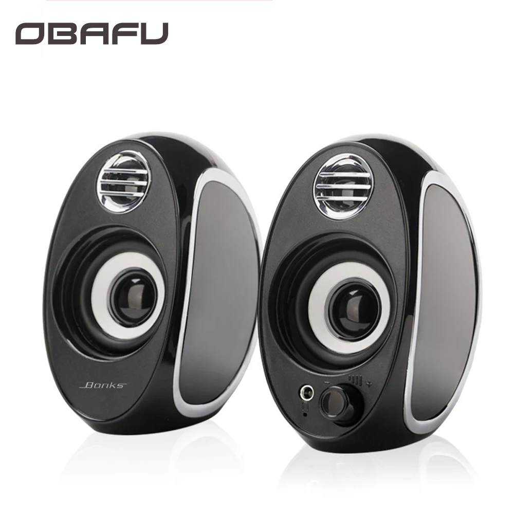 

Portable Mini USB Stereo Speaker Soundbar Computer Speakers for Notebook Laptop Phone Music Player Computer PC Desktop