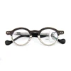 Zilead Wood Anti Blue Light Round Reading Glasses Progressive Multifocal Small Frame Presbyopia Eyeglasses Hyperopia Eyewear ► Photo 2/5