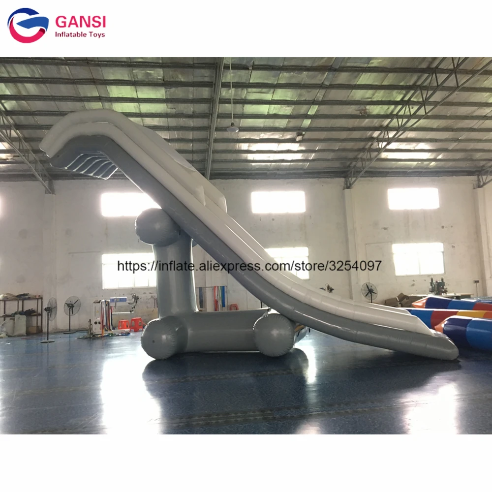 

Hot Sale Inflatable Water Slide For Yacht 0.9Mm High Quality 4Mh*2Mw Inflatable Yacht Slide For Sale With Free Air Pump