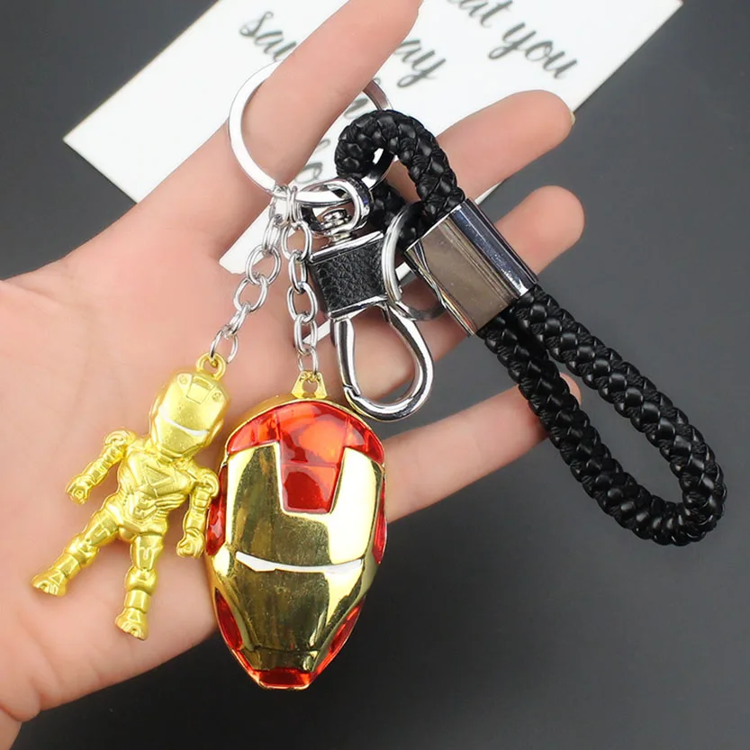 

KASIYU Iron Man Captain America. shield Car pendant Key chain. concise Key chain Hang Accessories men and women Y-14Y-15Y-16Y-17