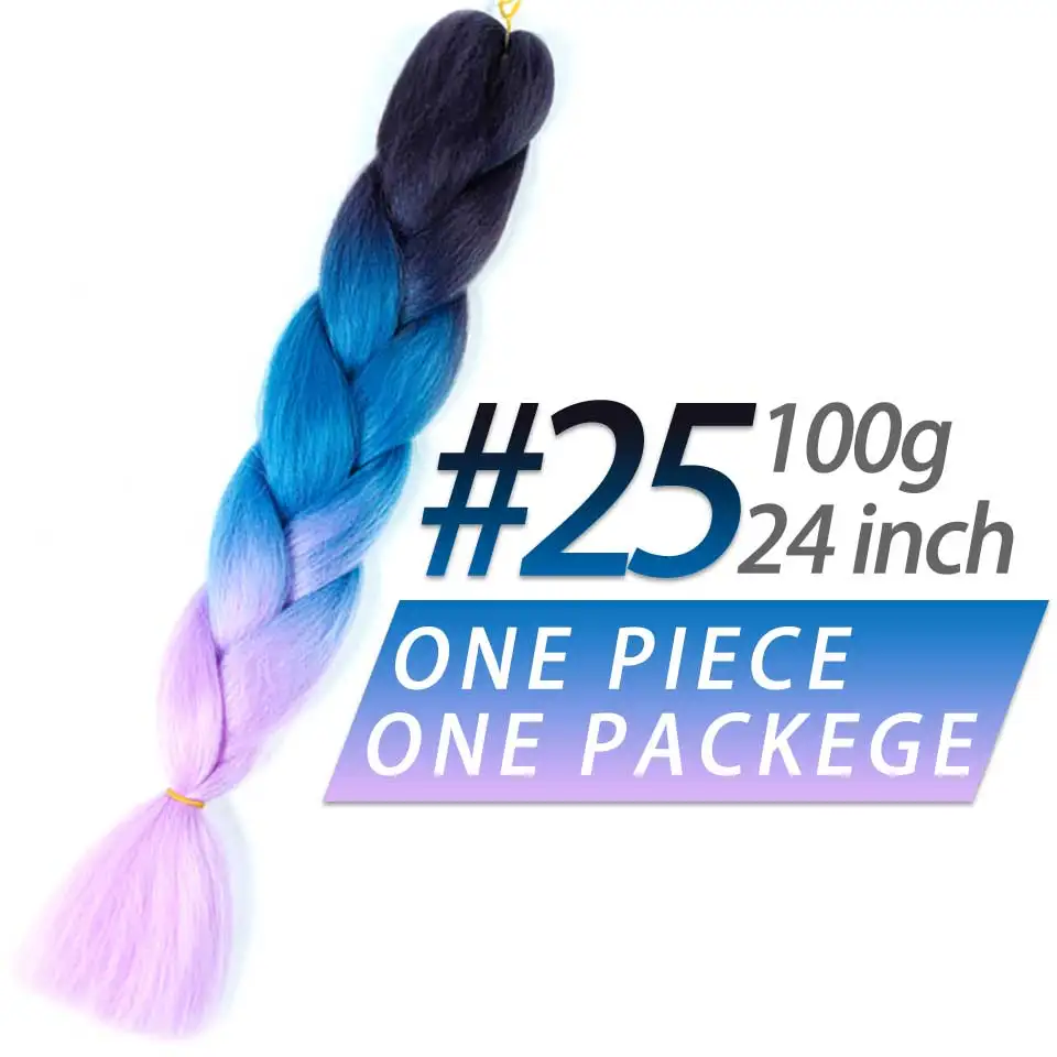 Pageup синтетические широкие плетеные волосы для наращивания для женщин термостойкие 165 г/упак. красные синие светлые крючком накладные плетеные волосы - Цвет: BR03-25
