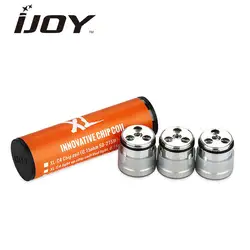 3 шт. Оригинал IJOY безграничны XL катушки 0.2ohm XL-C3 зеленый свет до катушки 0.2ohm для безграничного XL бак большой пара evaporizer 50-180 Вт