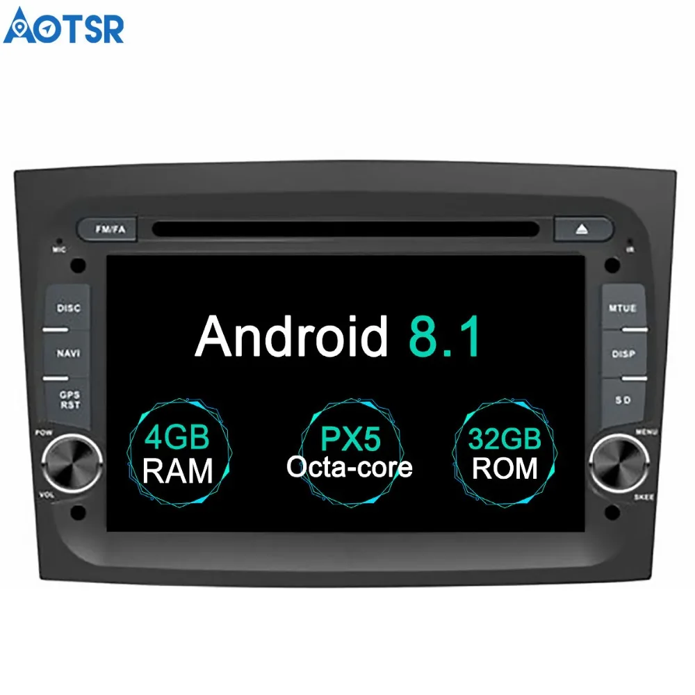 

Aotsr Android 8.1 GPS navigation Car DVD Player For FIAT DOBLO 2016 2017 2018 multimedia 2 din radio recorder 4GB+32GB 2GB+16GB