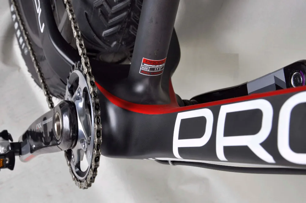 Best popular design PRODU logos 26er fat bikes complete snow bicycles with groupset, wheels and all bicycle parts 5