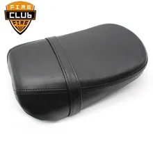 Motorcycle Accessories Black Leather Passenger Seat Pad Rear Seat Set For Kawasaki Vulcan 650 VN650