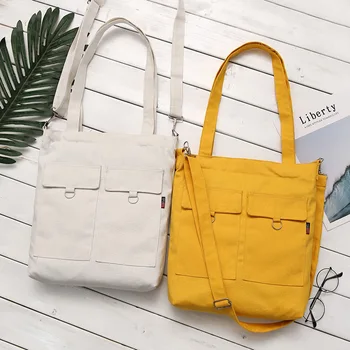 

Raged Sheep Large Reusable Grocery Women Tote Bag Canvas Solid Casual Foldable Grocery Sac Opvouwbare Tas Folding Shopping Tote