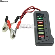 Батарея Генератор тестер светодиодный цифровой Батарея Генератор тестер для автомобилей для мотоциклов, грузовиков 12 В Y058 высокое качество
