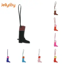 

Jellyooy Beachkins New Luxury Genuine Leather Boots Shapes Bag Charms Handmade 8 Colors Shoes Bag Ornament For Handbags