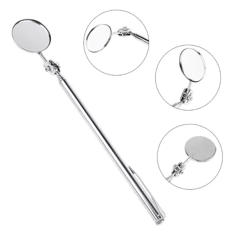 55cm Telescopic Inspection Mirror Car Angle View Tool Repair Extends up to 22" Universal | Инструменты