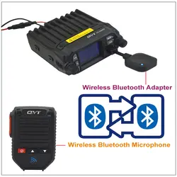 QYT BT-89 BT89 BLUETOOTH беспроводной ручной mcirophone & динамик 8 pin для QYT KT-8900, KT-8900R, KT-7900D, KT-8900D мобильное радио