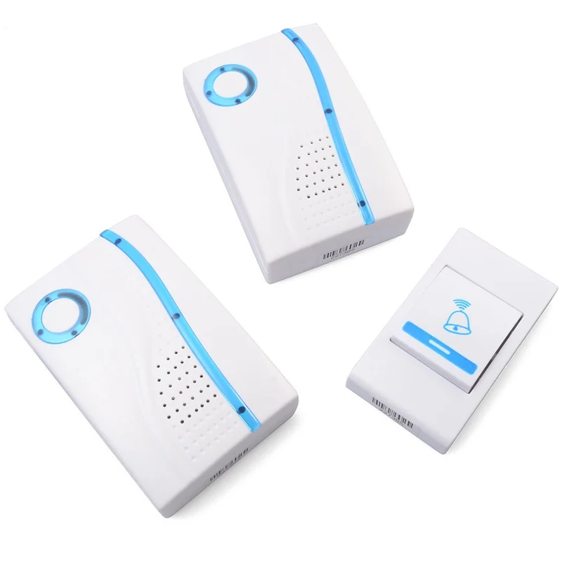 Wireless Home Security Doorbell 32 Songs Door Bell +1 Receiver2 Receiver Optional 2