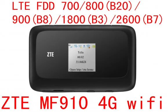 Разблокировка ZTE MF910 LTE 4g mifi роутер полоса 28 700 МГц wifi ключ мобильный точка доступа