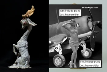 

Assembly Unpainted Scale 1/16 120mm Wild Gathering Child and sheep Historical Resin Model Miniature Kit