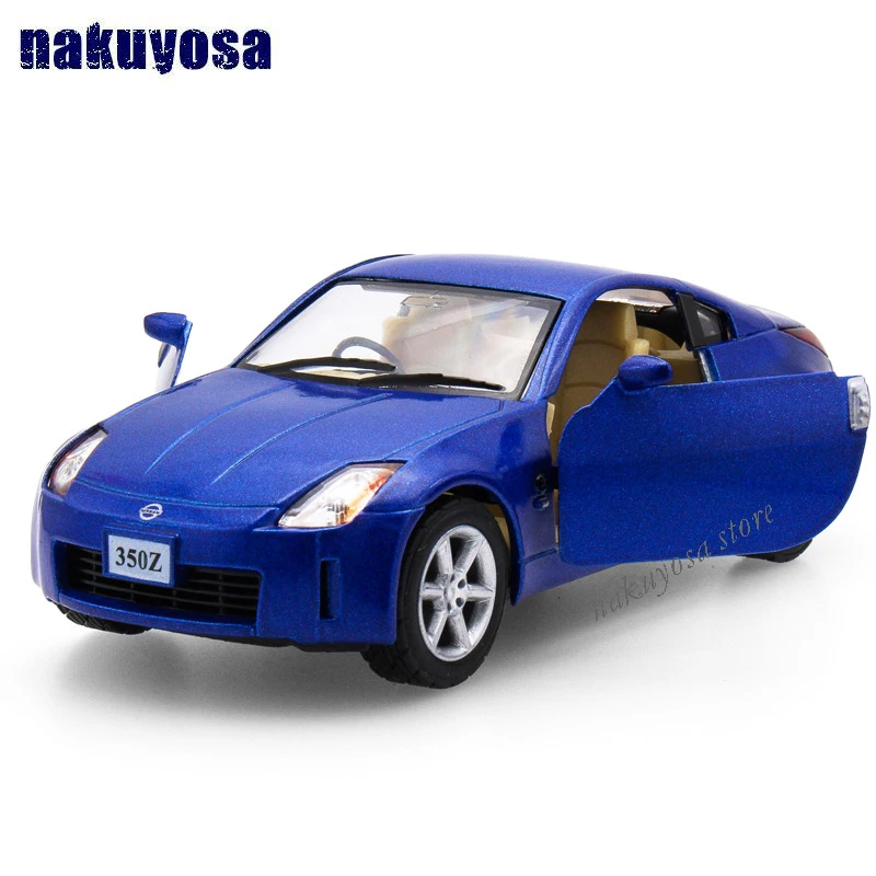 1:34 сплав тяните назад Автомобили высокая имитация Nissan 350Z модель гоночной машины 2