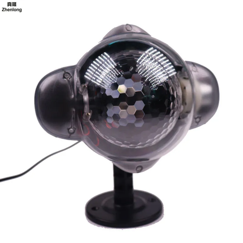 Lawn Light Holiday Outdoor Led Remote Control Pattern Projection Snow Light Garden Waterproof White Light Color Snowflake Love
