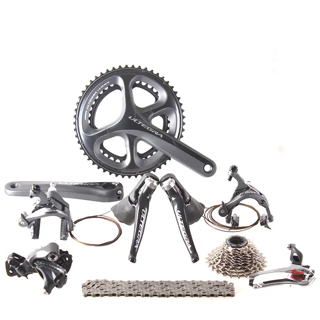 Cheap Shimano Ultegra 6800 11 Speed 50/34 53/39 170mm 172.5mm Derailleurs and Brake Groupset for Road Bike Bicycle