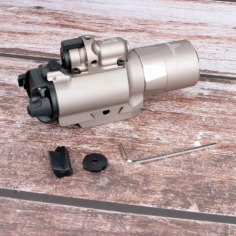 Охотничий прицел X400u ультра светодиодный светильник лазерный Пикатинни рельсовый фонарь для пистолета фонарь охотничий страйкбол оружие Arsoft лампа