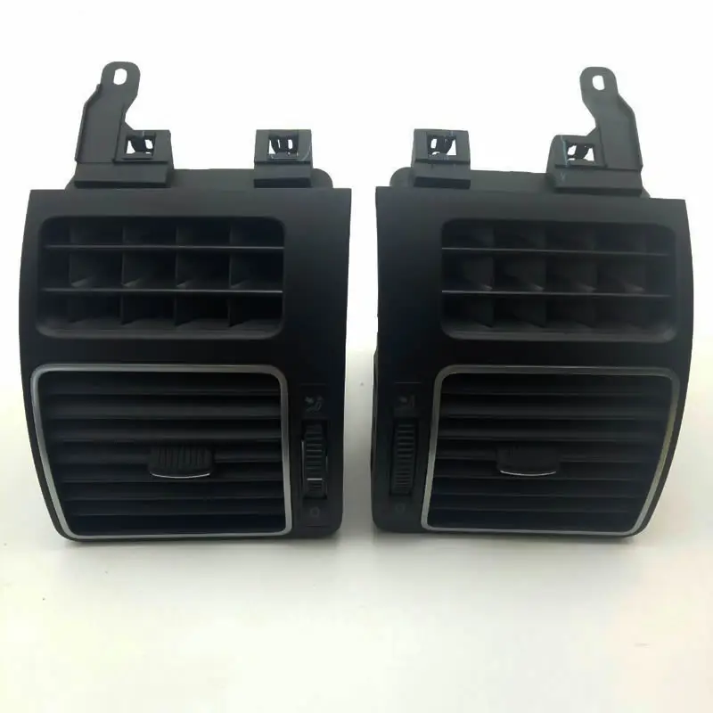 SKTOO пара приборной панели передний левый+ правый хром AC вентиляционное отверстие выход для VW Touran 2008- 1T0819703A 1T0819704A