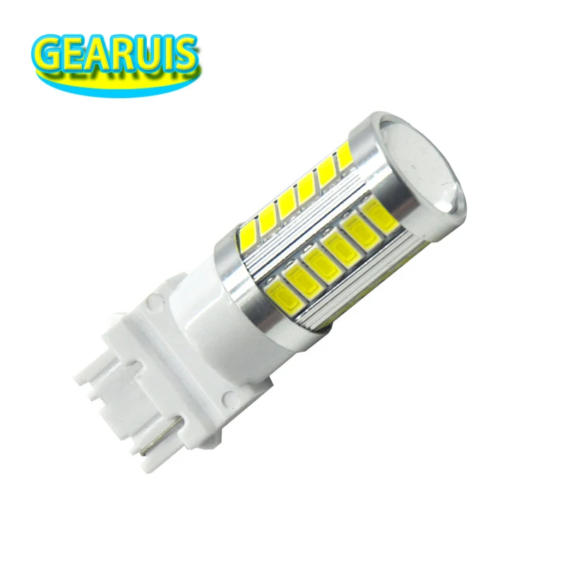 

High power T25 3156 3157 strobe flash 33 SMD 5630 5730 LED blink flashing bulb White Red Amber Turn signal light Brake light