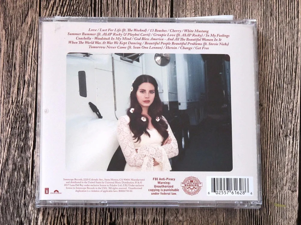 Альбом с автографом LANA DEL REY LUST FOR LIFE Amercan версия 082017