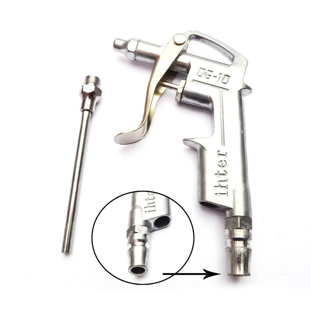 Dg 10 Air Blow Gun Pistol Trigger Cleaner Compressor Dust Blower 8 Inch Nozzle Air Blow Gun Cleaning Tool For Compressor Spray Guns Aliexpress