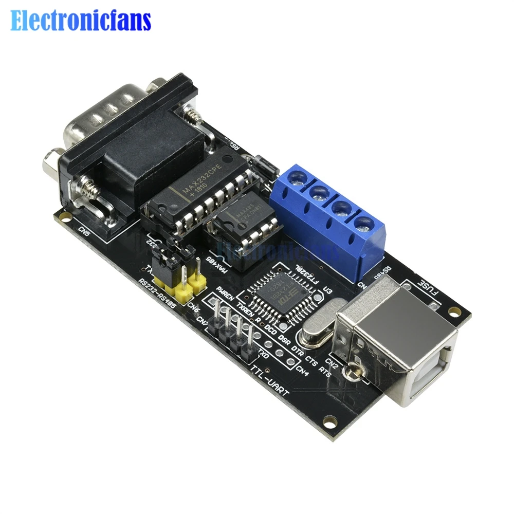 Стандартный конвертер USB в последовательный RS232 TTL UART RS485 FTDI FT232BM/BL модуль
