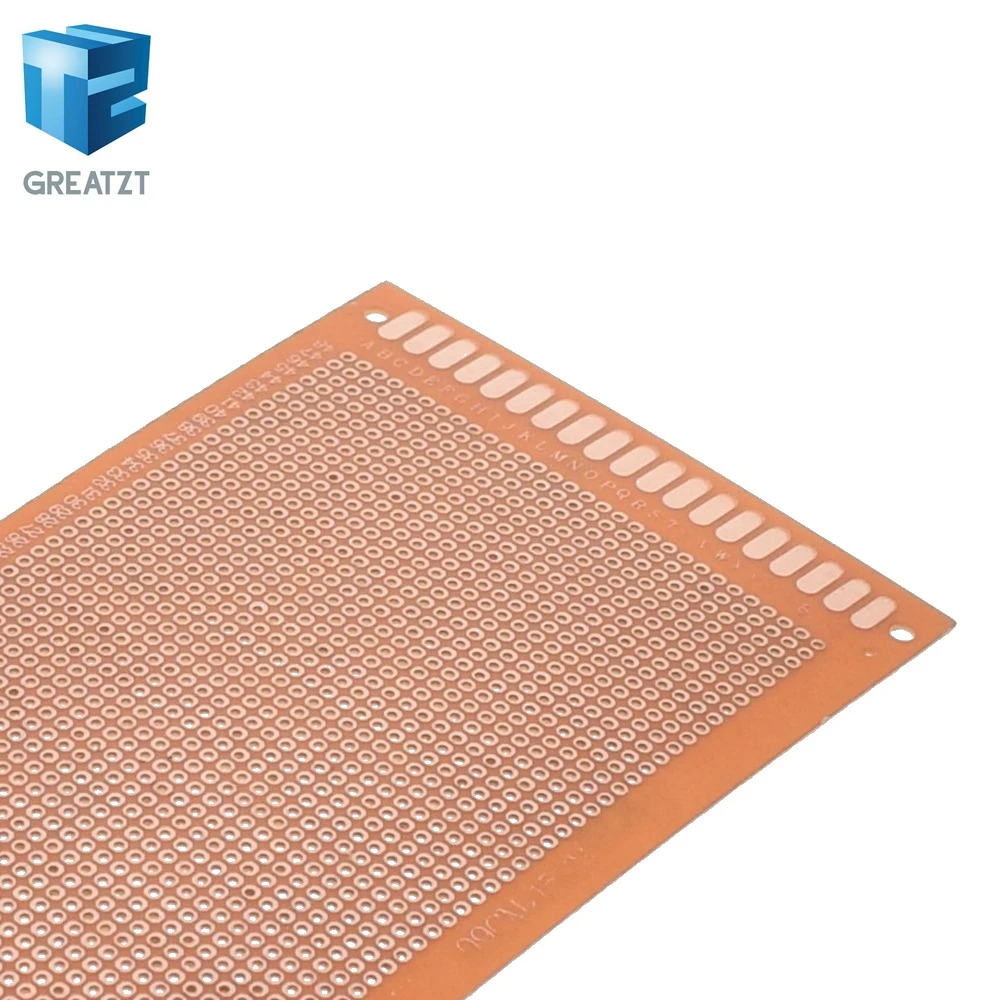 

5PCS 9x15 9*15cm Single Side Prototype PCB Universal Board Experimental Bakelite Copper Plate Circuirt Board yellow
