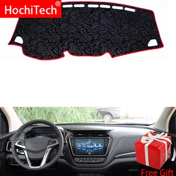

Rose Pattern Non-slip Dashmat Dash Mat Dashboard Cover Pad Cover Carpet Car Sticker for changan A800 2017 Car Styling