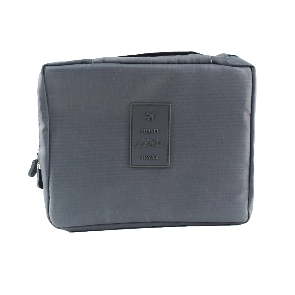 

Gray Color Simple Medical Drug Storage Bag for Women Waterproof EVA First Aid Bag Person Portable Cosmetic Bag Emergency Kits