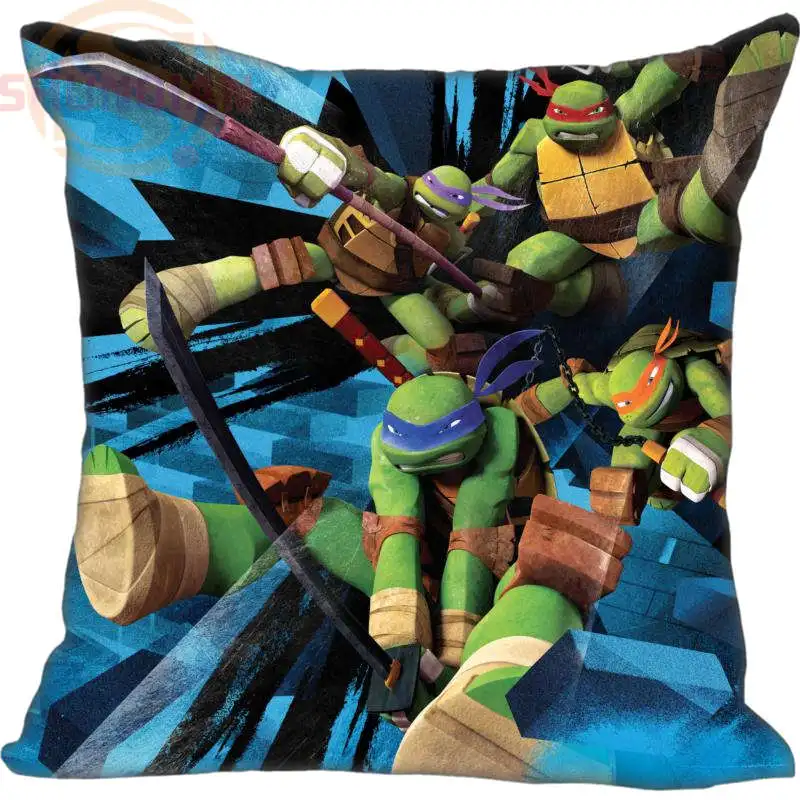 

Teenage Mutant Ninja Turtles Pillowcase Wedding Decorative Pillow Case Customize Gift For Pillow Cover 20x20,35X35cm One sides